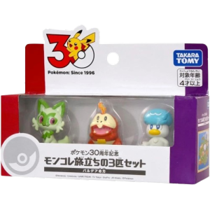 Mô Hình Pokémon Moncolle Phiên Bản Kỷ Niệm 30 Năm Vùng Paldea - Fullbox Chính Hãng Takara Tomy