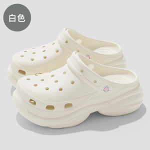 [Free Shipping] EVA Thick-Soled Perforated Sandals For Women Summer 2026 New Model Home Non-Slip Beach Sandals For Women Suitable For Outdoor Wear