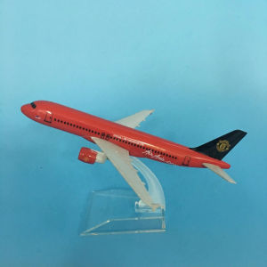 2025JASON TUTU 16cm AirAsia Airbus A320 Plane Model Airplane Model Boeing 737 Aircraft Model 1:400 Diecast Metal Airplanes Plane Toy