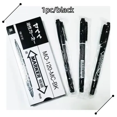 White Marker Pen Permanent Paint Notebook Tyre Pen Quick-Drying Oil Waterproof Graffiti Pens