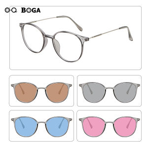 OQ BOGA Kính Máy Tính Chống Bức Xạ Ánh Sáng Xanh Dương Phong Cách Phi Giới Tính 20 Kiểu Kính Râm Vành Kín Chống Tia UV Đổi Màu Cho Nam Nữ