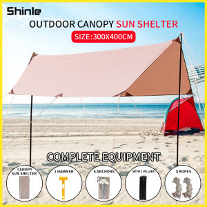 canopy tent outdoor sunshade outdoor waterproof Rectangle UV Blockage size3X4m/3x5m Patio Garden Backyard Carport with stand