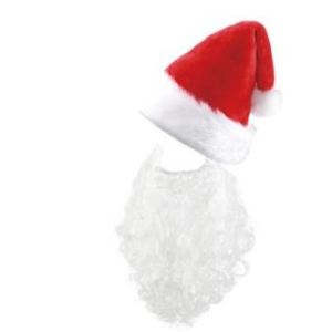 Tóc Giả + Râu + Kính + Mũ Ông Già Noel Đạo Cụ Hóa Trang Đồ Dùng Dự Tiệc Giáng sinh Trang Phục Hóa Trang Bà Già Noen