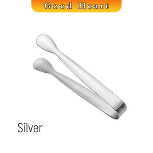 J.D. ที่คีบน้ําแข็ง สเตนเลส SizeMiNi คีบน้ําตาล ขนมหวาน ขนาดเล็กถนัดมือ  1ชิ้น พร้อมส่งในไทย Ice clip