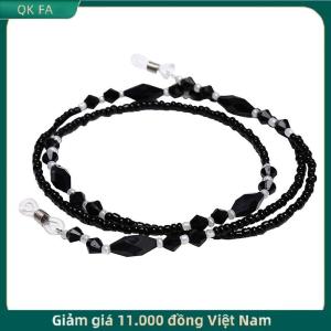 QK FA ✨ Dây đeo mắt kính đính cườm hạt giá đỡ dây Đeo Mắt Kính đọc sách