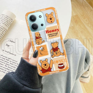 Phone Case for Redmi 17 5G Redmi 15c 5g Redmi 15 5g New 2026 Cute Cartoon Stitch Bear Pattern Shockproof Clear Soft Silicone Casing for Redmi 17 5G Phone Cover
