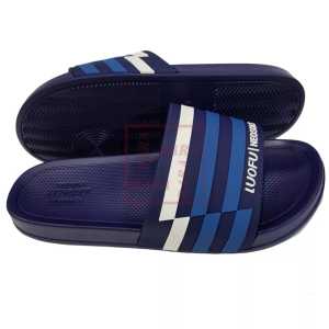 SANDAL SELOP PRIA LUOFU GARIS NEOSOLE KARET EMPUK IMPORT / SANDAL KOKOP PRIA TERBARU 2024 TERLARIS