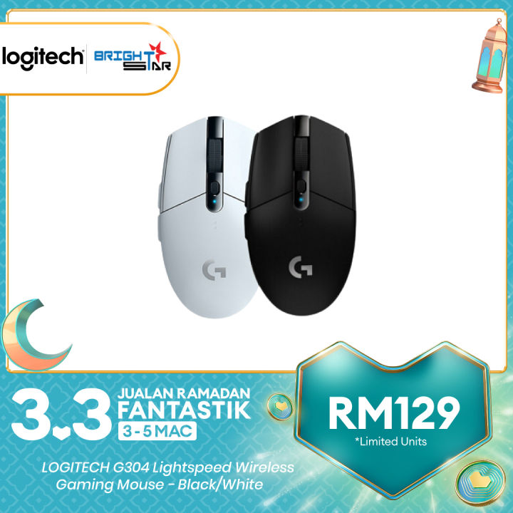 LOGITECH G304 LIGHTSPEED WIRELESS / USB RECEIVER WIRELESS / (BLACK ...