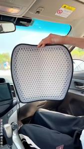SXH  Car Honeycomb Cushion Multifunctional Egg Gel Seat Cushion Summer Car Breathable Cool Pad Four Seasons Universal Ice Pad