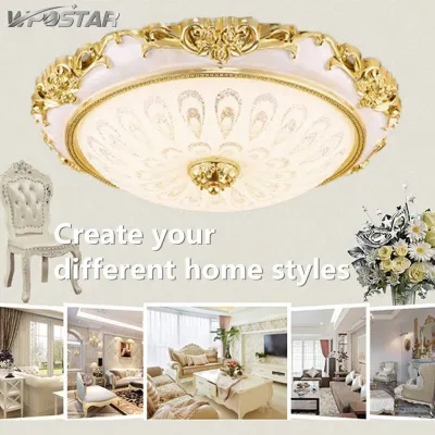 Modern LED Ceiling Light Round Glass Lamp Hallway Bedroom Fixture