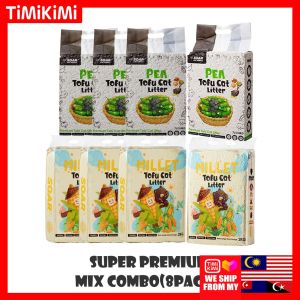 SOAR Premium Tofu Cat Litter Mix Millet Combo (8packs)