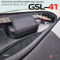 กระเป๋ากีต้าร์โปร่ง 41 นิ้ว บุฟองน้ํา OASIS GSL-41 กระเป๋ากีตาร์โปร่ง 41 นิ้ว กระเป๋ากีต้าร์โปร่งบุฟองน้ำหนา BAG-GSL41. 