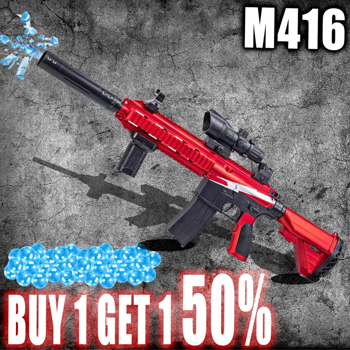 M416 Gel Blasters Automatic Electric with Gel Ball Blaster Ball Toy for ...