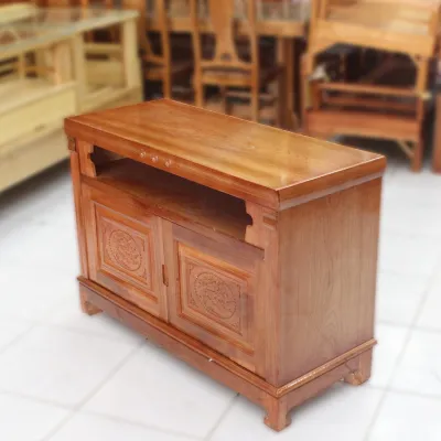 KỆ TIVI XOAN ĐÀO 1M tủ để tivi bằng gỗ kệ trang trí phòng khách Không có đánh giá