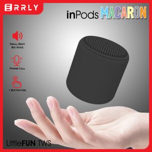 inPods Mini Speaker Bluetooth Wireless i12 LittleFun Macaron Bisa TWS 2in1 HIFI Music BOX
