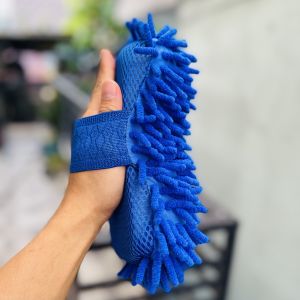 Dụng cụ rửa xe ô tô xe máy tại nhà ( Bộ 5 cọ rửa Mút Bàn chải Khăn lau 3M )