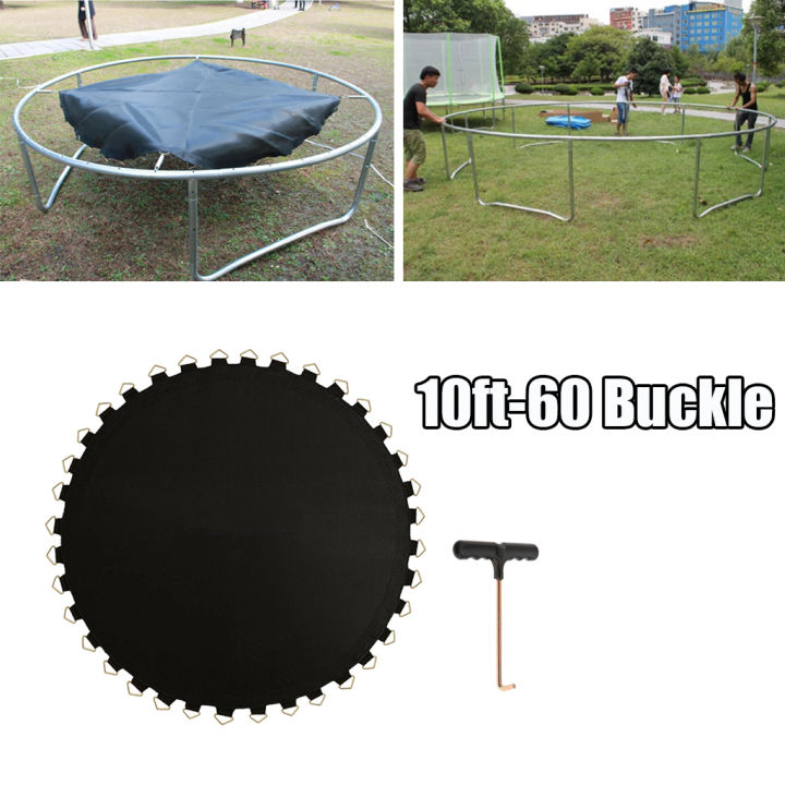 Flameer 6ft 8ft 10ft 12ft Trampoline Mat Replacement Round Frame