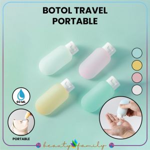 BF-C852 Botol Travel Portable Tempat Sabun Cair Botol Sabun Lotion Travelling / Travel Botol Refill Plastik Fliptop Tempat Isi Ulang Cosmetic