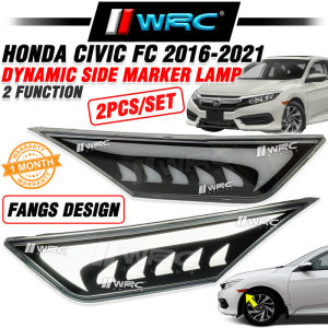 Honda Civic FC 2016 - 2021 Fangs Design Dynamic Side Marker Lamp ( 2 Function )