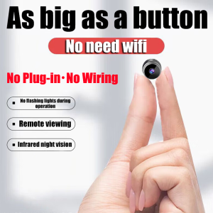 Camera CCTV A9 nhỏ hơn mắt kết nối với điện thoại di động 1080P không cần internet không cần wifi với tính năng nhìn đêm và phát hiện chuyển động came