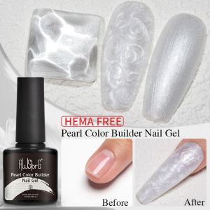 Awstorg 7.5ml màu ngọc trai Builder sơn móng tay dạng gel Kit bán vĩnh viễn nhanh chóng mở rộng đầy màu sắc shinning véc ni ngâm móng nghệ thuật tắt Gel LED UV