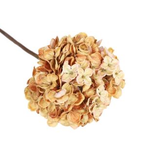MAOMEI HOUSE Cảm giác chân thật Hoa Cẩm Tú Nhân Tạo Hoa cẩm tú cầu Macrophylla Làm thủ công Cành hoa giả Vùng quê mùa thu châu Âu Thực tế Mô phỏng hoa cẩm tú cầu cổ điển Trang trí phòng khách gia đình