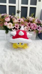 Classic Mario Surrounding the Game Plush Doll Small Red n Turtle n Shell Turtle Red Shell Turtle Doll Toy