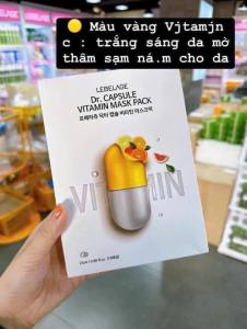 Mặt Nạ Dưỡng Ẩm và Làm Sáng Da Lebelage Capsule Mask Pack