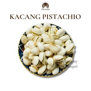 Kacang Pistachio 100gr Panggang Renyah Premium Original 100% Pistachios Roasted Kacang Fustuk Pistacio