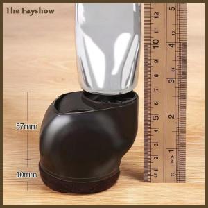 [The Fayshow] เตียงยางรองล้อเก้าอี้สำนักงานล้อยางตัวยึดขาเฟอร์นิเจอร์ถ้วยเก้าอี้ป้องกันพื้นแผ่นรองด้านล่างป้องกันไม่ให้เกิดรอยขีดข่วน
