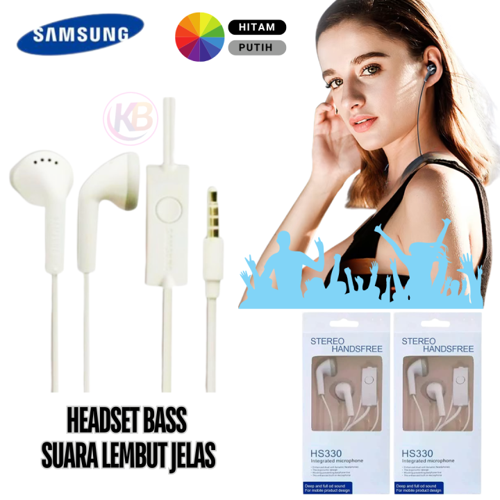 Headset Samsung Suara Super Bass Handsfree Hs330 Samsung All