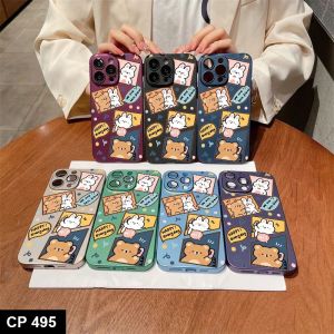 BCD -  REALME C12 NEW SOFTCASE MOTIF MACARON PLUS LENSA