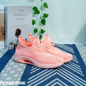 SEPATU SNEAKERS WANITA TERBARU GOWES PRAKTIS SPORT COMFY BAHAN FLYKNIT IMPORT FIONA