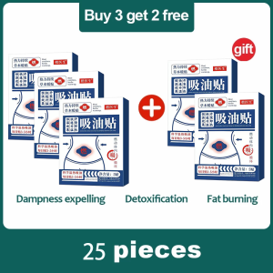 Slim Patch Slimming Products Weight Lose Navel Sticker Fat Burning Patches Slimming TCM Physiotherapy Improve Uterine Hydrops Help Sleep Enhances metabolism Detoxifying 5pcs/box