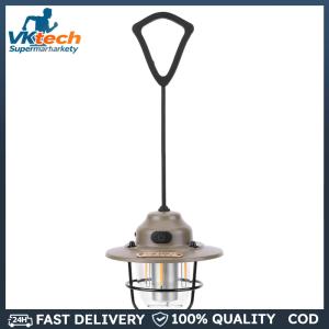 Camping Light 2700K/6500K Emergency Light Lantern IPX4 Waterproof Retro Atmosphere Chandelier Type C Charging for Fishing Hiking