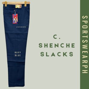 [COD] Stretchable slacks for men C. SHENCHE cotton twill office school uniform business formal suit pants