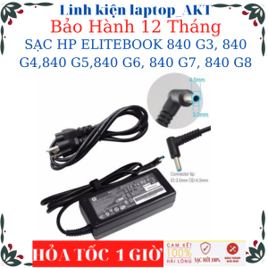 SẠC LAPTOP HP ELITEBOOK 840 G3 840 G4840 G5840 G6 840 G7 840 G8- Sạc HP 19.5V-3.33A-65W chân kim nhỏ xanh(4.5*3.0mm)