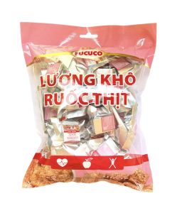 800g lương khô mini FUCUCO vị  Ruốc Thịt thơm ngon