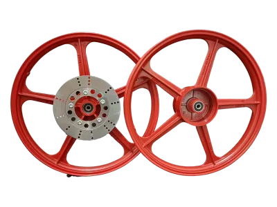 SPORT RIM ENKEI 5 BATANG FULL CHOP HONDA EX5 DREAM MATT BLACK GOLD GREEN RED AR80 Cast Wheel RODA RIM Motorcycle WITH Bearing BUSH 1.4/1.4 X 1.8