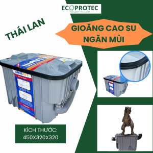 Thiết Bị Tách Dầu Mỡ Bẫy Mỡ Thông Minh Wavelife Nhập Khẩu Thái Lan 16L