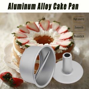 OKDEALS01 6/8 Inch Nonstick Aluminum Alloy Kitchen Tools with Removable Bottom Baking Tray Cake Mold Baking Mould Bakeware Cake Pan