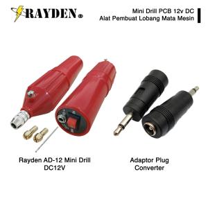 Bor Mini Drill PCB 12v Ekonomis DC Alat Pembuat Lobang Mata Mesin