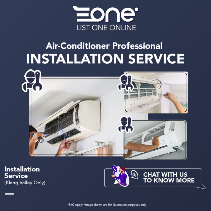 Air Conditioner Professional Installation Service 1.0HP 1.5HP 2