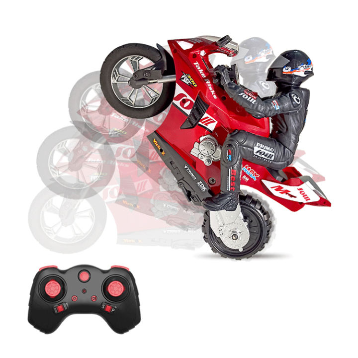 RC Motorcycle Skala 1/6 Sepeda Motor remote control 2.4G bisa Standing