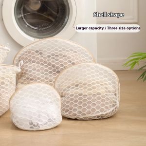 สำหรับเครื่องซักผ้าถุงซักผ้ารูปผิวนอกอัปเกรดตาข่ายป้องกันความจุมาก