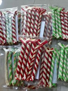 งูกินเขียด ถักจากใบลานผสมพลาสติกทำใหแข็งแรง