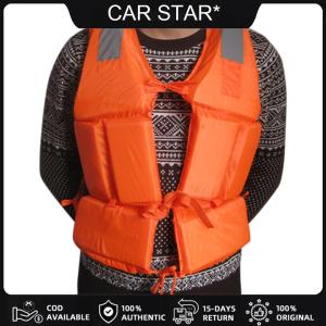 COD [จัดส่งฟรี] 5 ชิ้นเรือสำหรับผู้ใหญ่เสื้อกั๊กตกปลาด้วยการว่ายน้ำเป่านกหวีดสำหรับพายเรือพายเรือคายัคและกีฬาน้ำ