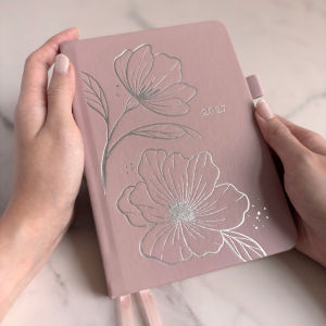 Papercranes Ethereal Blooms 2027 Planner Illustrated | A5 B6 Dated Weekly Monthly Agenda Diary Hardcover Journal Gift SG