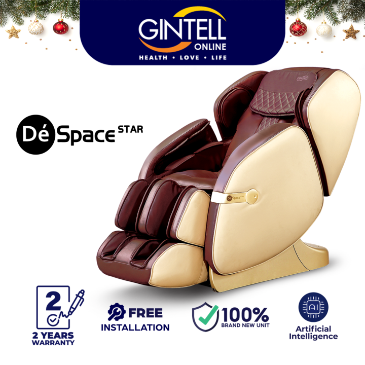 GINTELL DeSpace Star Massage Chair 2 YEARS WARRANTY Lazada PH