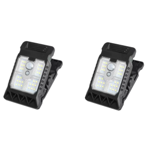 Solar Clip Light Upgrade Smart Sensor Light Patio Light Garden Wall Sconce